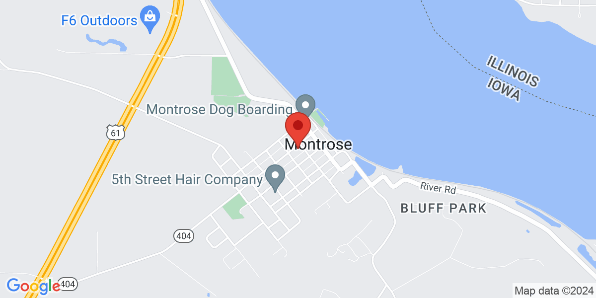 Map of Montrose Memorial Library